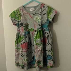 Girl's dino dress!
